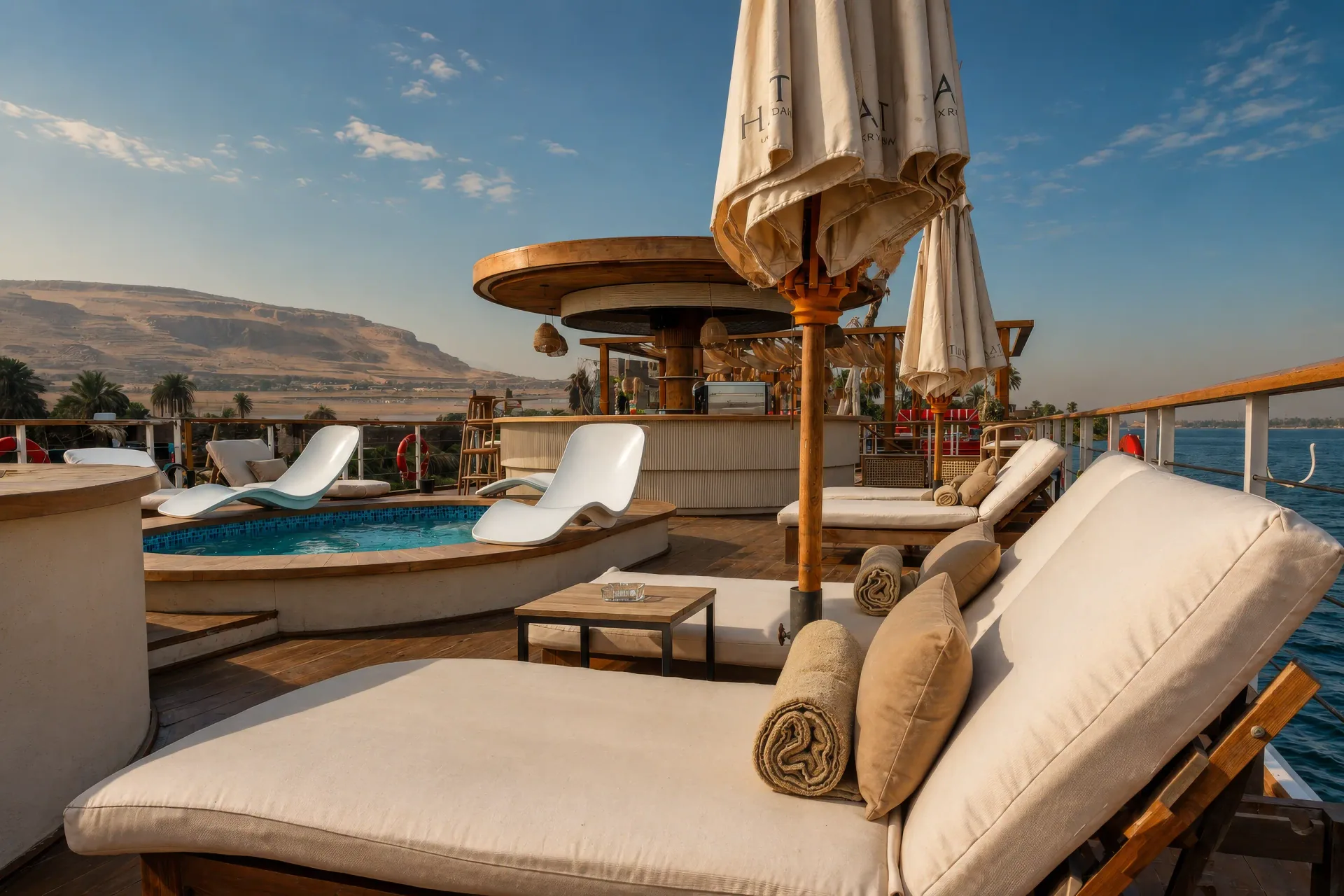 Sailing the Nile aboard Hathor