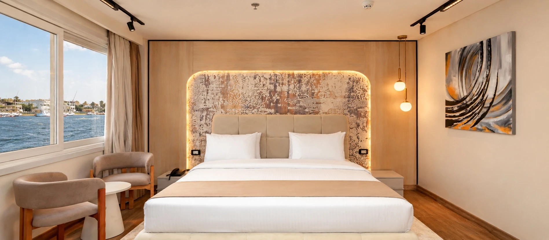Luxury Twin Bed — 7 Nights / 8 Days — Luxor to Aswan to Luxor