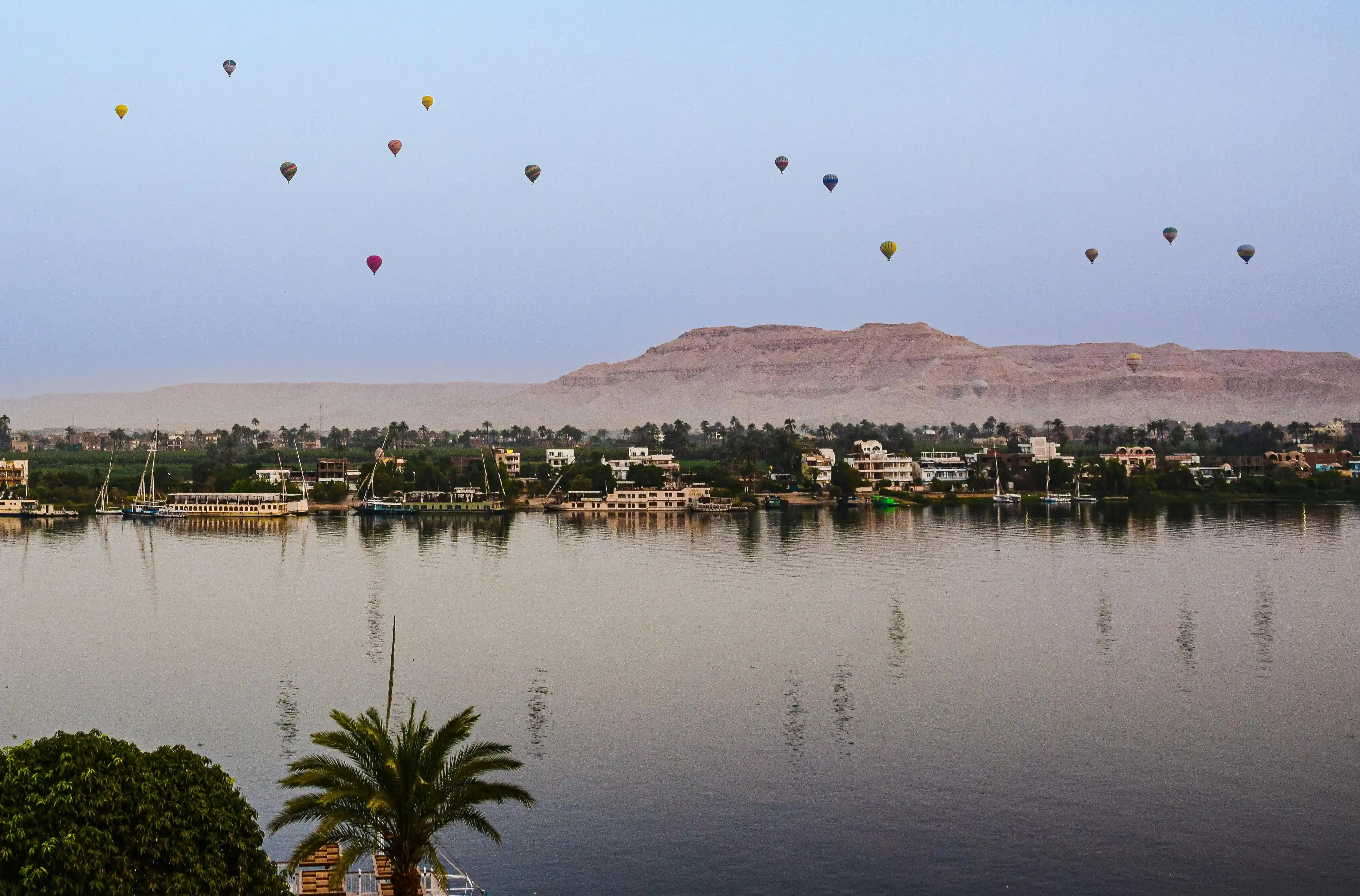 Untouched Nature Along the Nile River
